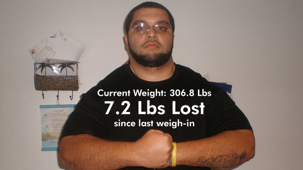 7.2 lbs Lost since last weigh-in