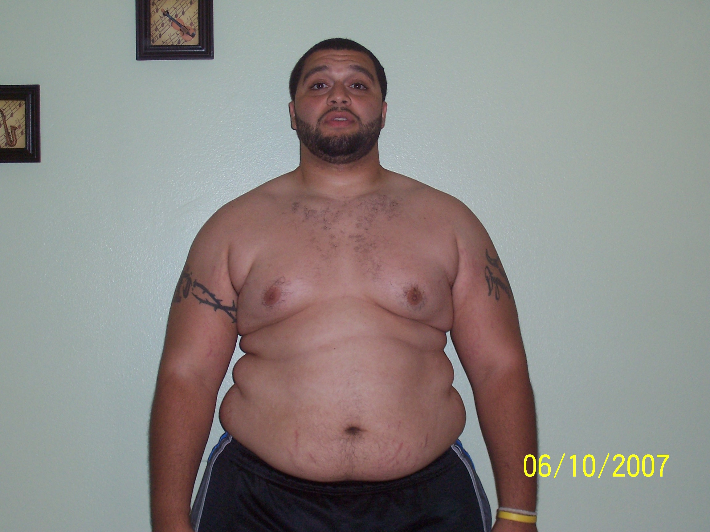 Fat Man Shirtless 103