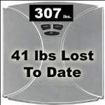 8 lbs lost this week, 41 lbs in total
