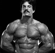 Mike Mentzer’s Heavy Duty Relaxed Posed