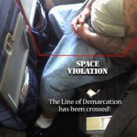 Fat Ass On a Plane Taking Up Two Seats