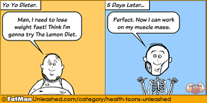 Health Toons Unleashed - The Lemon Diet Works