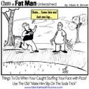 Chato as FAT MAN Unleashed, Cartooning True Life!