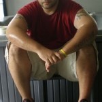 Sweaty Israel After a Workout